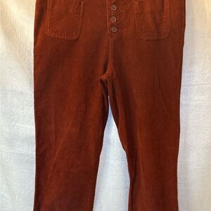 Lucky Brand Women’s Rust Corduroy Pants